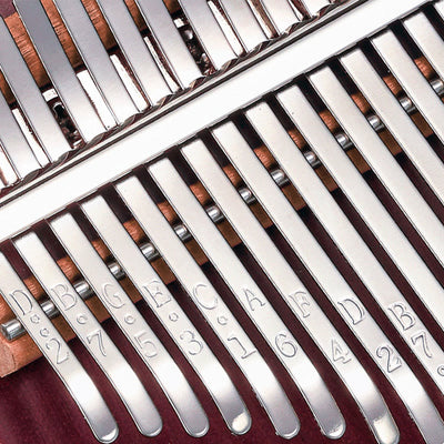 Foviel Kalimba 21 Tasten Daumen Klavier Peltogyne Holz Portable Finger Klavier