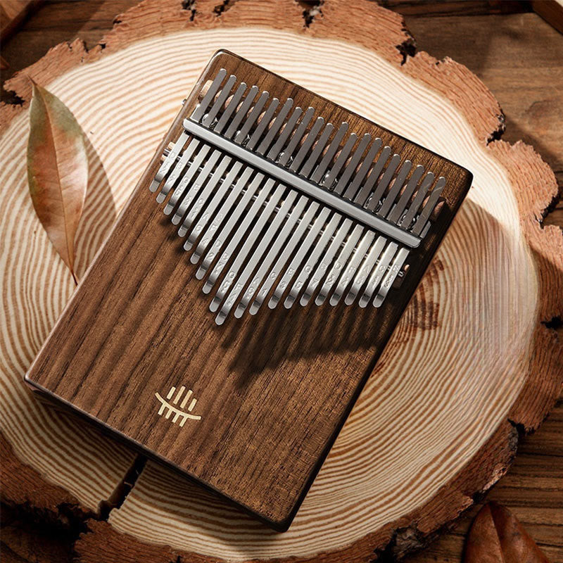 Foviel 21 Tasten Kalimbab Daumen Klavier Walnut Portable Finger Klavier
