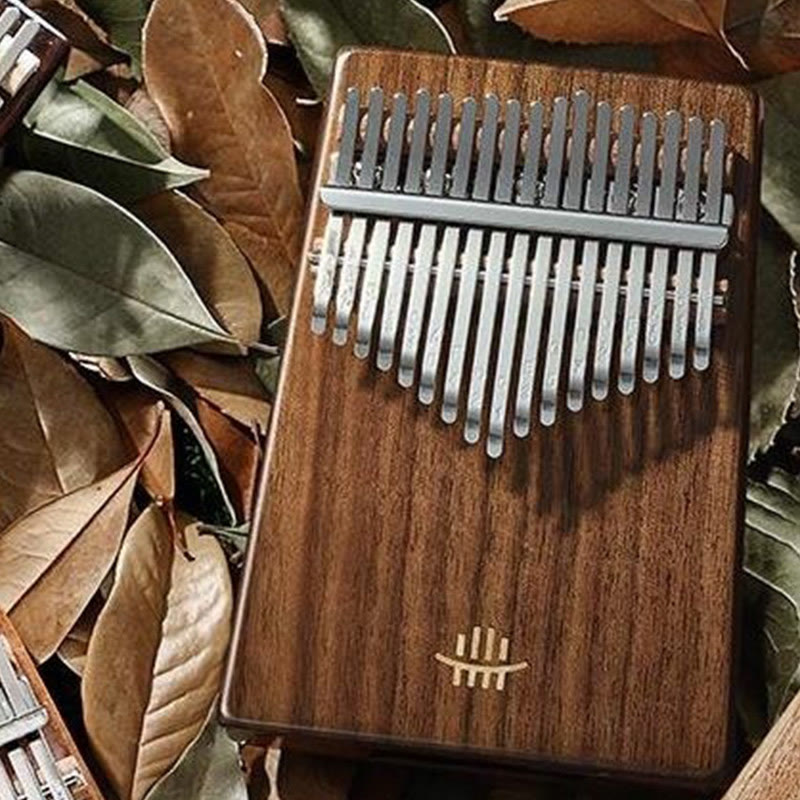 Foviel 21 Tasten Kalimbab Daumen Klavier Walnut Portable Finger Klavier