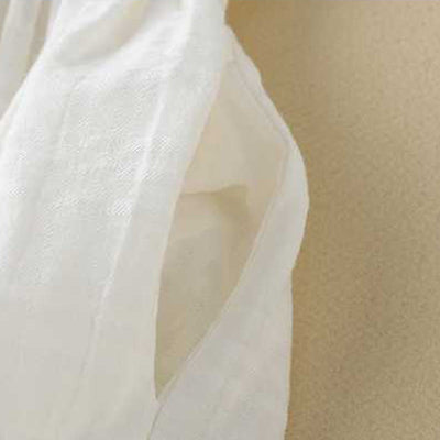 Buddha Stones Retro Solid Color Drawstring Frog-Button Design Long Sleeve Cotton Linen Midi Dress With Pockets - image 14