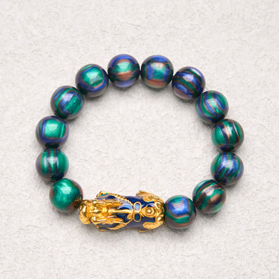 Foviel Colorful Sea Willow Color Change PiXiu Positive Healing Bracelet
