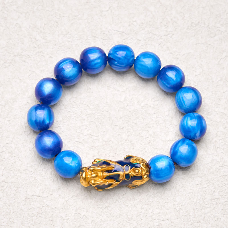 Foviel Colorful Sea Willow Color Change PiXiu Positive Healing Bracelet