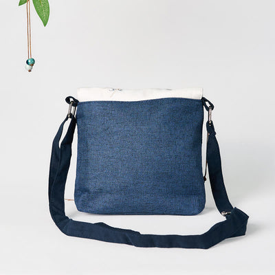 Sac à dos Foviel en toile de polyester brodée à la main, grande capacité