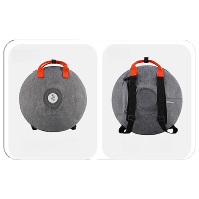 Kit de tambour à langue en acier Foviel pour la sonothérapie, le yoga et la méditation, instrument handpan 9 notes de 15 pouces