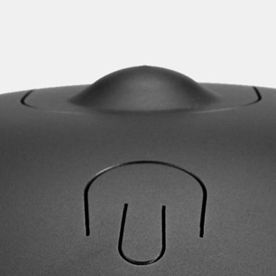 Kit de tambour à langue en acier Foviel pour la sonothérapie, le yoga et la méditation, instrument handpan 9 notes de 15 pouces