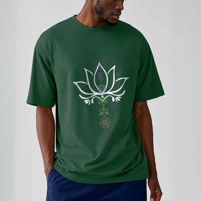 Foviel Lotus Sacred Geometry Tee T-shirt