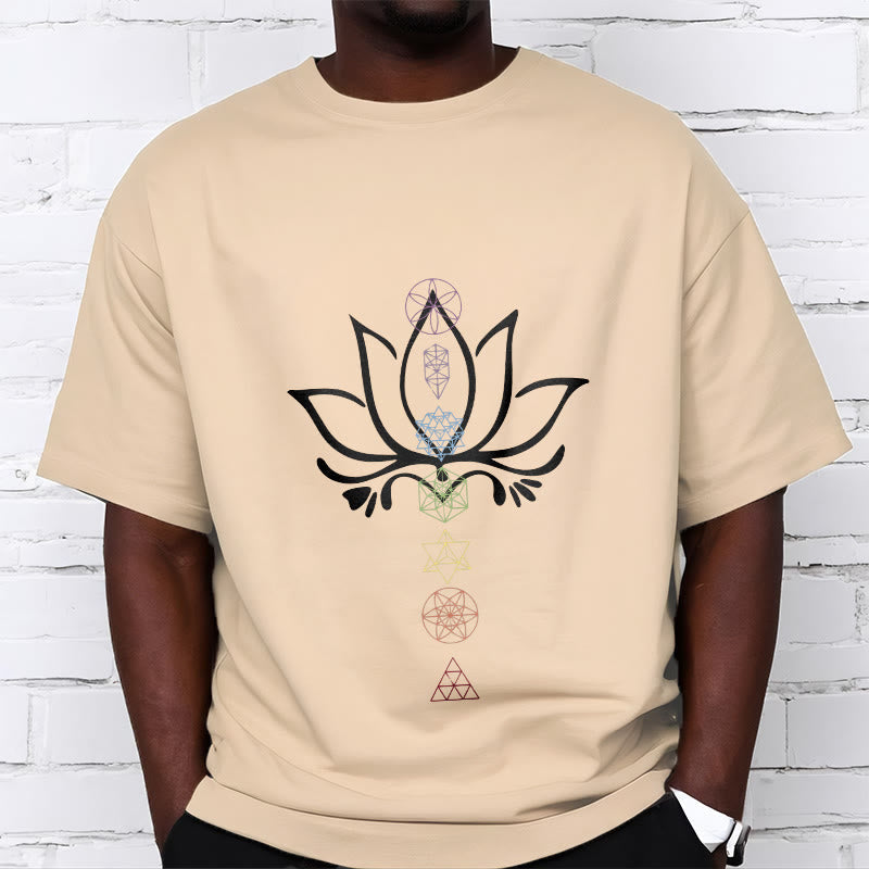 Foviel Lotus Sacred Geometry Tee T-shirt
