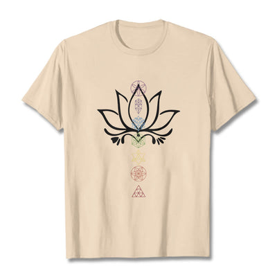 Foviel Lotus Sacred Geometry Tee T-shirt