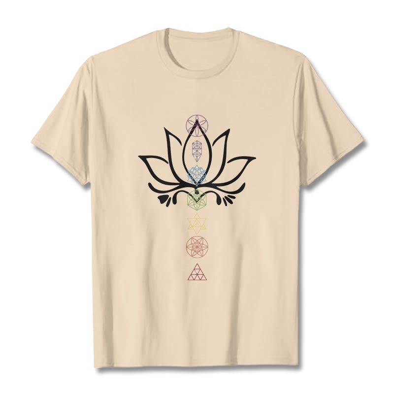 Foviel Lotus Sacred Geometry Tee T-shirt