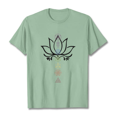 Foviel Lotus Sacred Geometry Tee T-shirt