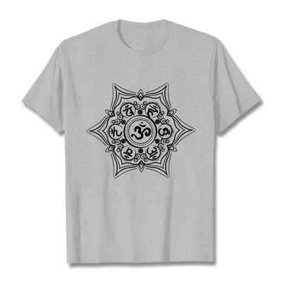 Foviel Mandala Om Mani Padme Hum Tee T-shirt
