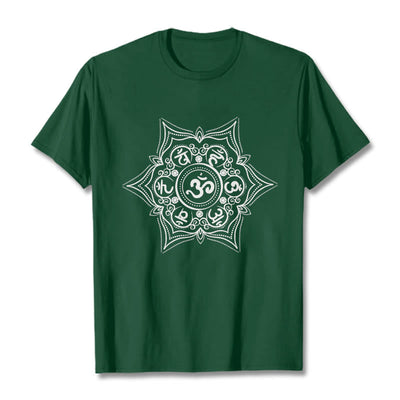 Foviel Mandala Om Mani Padme Hum Tee T-shirt