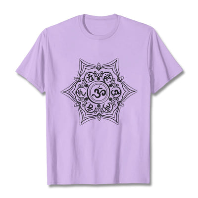 Foviel Mandala Om Mani Padme Hum Tee T-shirt