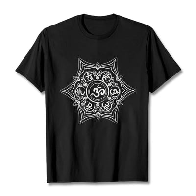 Foviel Mandala Om Mani Padme Hum Tee T-shirt