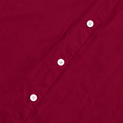 Buddha Stones Summer Casual Plain Breasted Notched Collar Short Sleeve Women's Cotton Linen Shirt - image 69