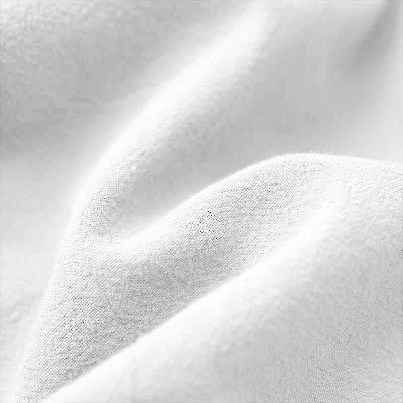 T-shirt décontracté à manches courtes pour femme Foviel, col rond, boutons et jacquard couleur unie, été