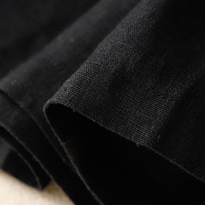 Buddha Stones Summer Casual Buttons Plain Women's Shorts With Pockets - image 21