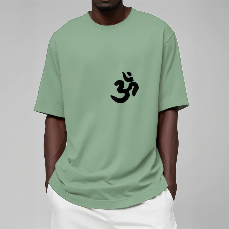 Buddha Stones Om Symbol Sanskrit Tee T-shirt - image 20