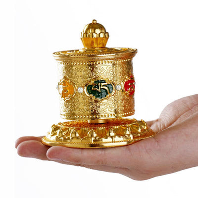 Buddha Stones Tibetan Blessing Prayer Wheel Car Decoration - image 15