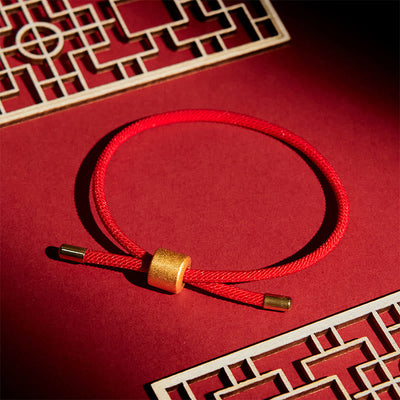 Buddha Stones Lucky Red String Bracelet - image 2
