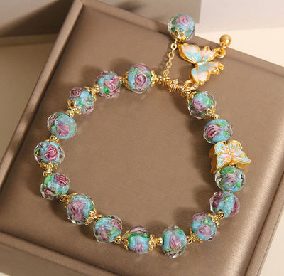 Buddha Stones "Hoping for Love and Transformation" Butterfly Bracelet Includes Gift Message Card - image 11