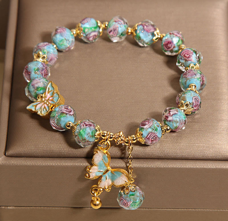 Buddha Stones "Hoping for Love and Transformation" Butterfly Bracelet Includes Gift Message Card - image 5