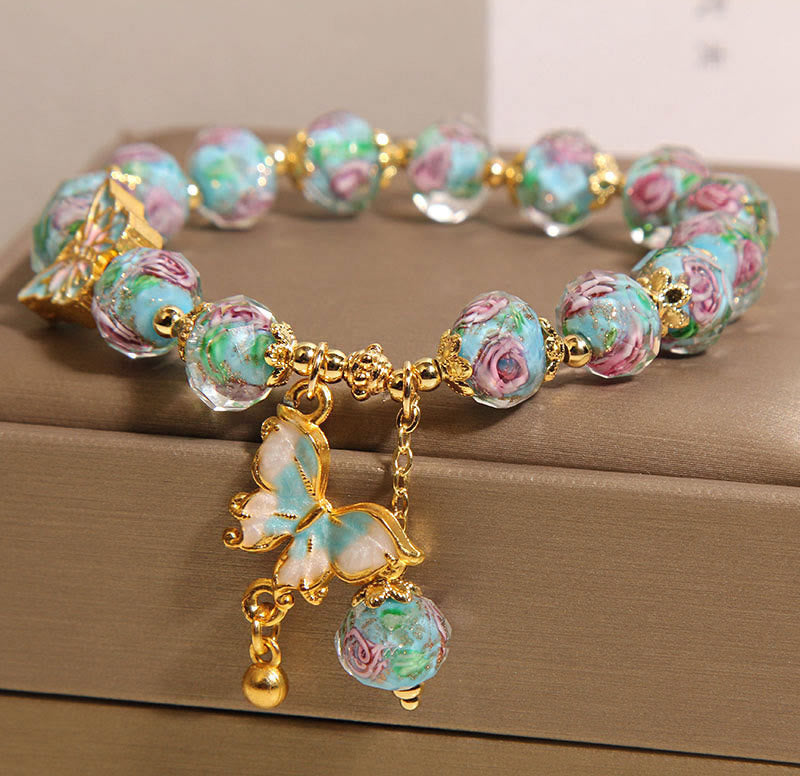 Buddha Stones "Hoping for Love and Transformation" Butterfly Bracelet Includes Gift Message Card - image 4