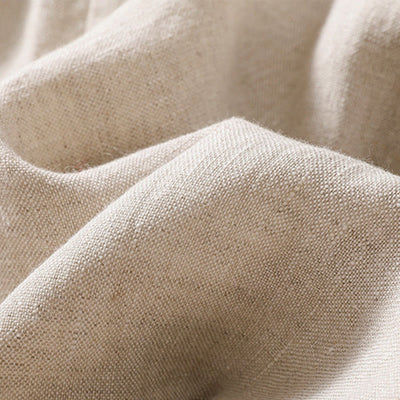 Buddha Stones Women's Cotton Linen Stand Collar Long Sleeve Jacket With Pockets - image 6
