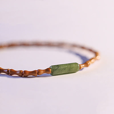 Buddha Stones Ultra-fine Olive Pit Peace Bracelet - image 16