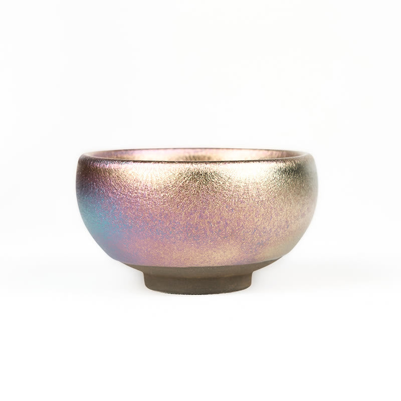 Buddha Stones Handmade Chinese Jianzhan Koi Fish Lotus Leaf Ceramic Teacup Kung Fu Tea Cup 150ml - image 27