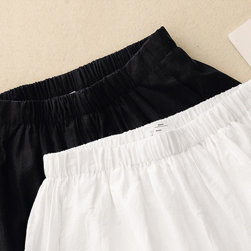 Buddha Stones Casual Simple Design Women's Cotton Harem Pants With Pockets - image 14