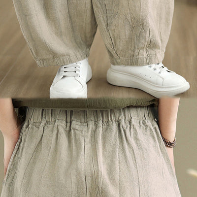 Buddha Stones Casual Plain Women's Harem Pants With Pockets - image 7