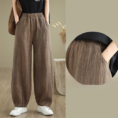 Buddha Stones Casual Plain Women's Harem Pants With Pockets - image 11