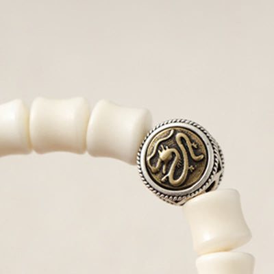 Buddha Stones Bodhi Seed Dragon Pattern Keep Away Evil Spirits Bracelet - image 4