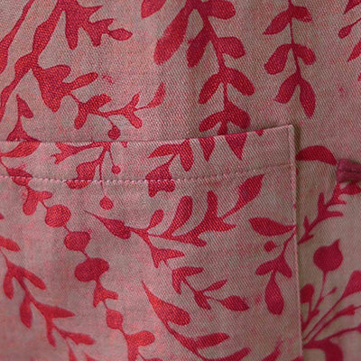 Buddha Stones Frog-button Vine Leaves Women's Coat With Pockets - image 14