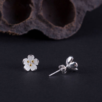 Buddha Stones 925 Sterling Silver Golden Stamens Balance Earrings  - image 4