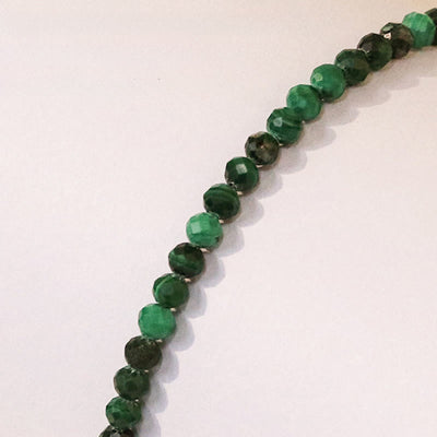 Buddha Stones 3mm Natural Malachite Ultra-thin Beads Anti-anxiety Bracelet - image 7