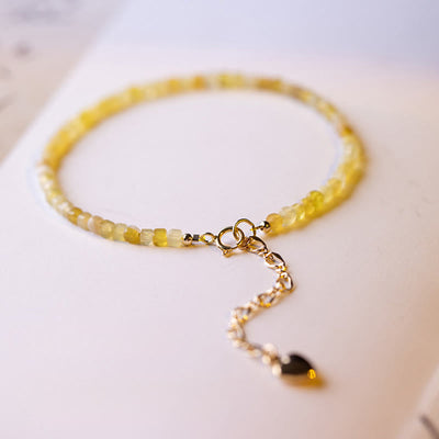 Buddha Stones 2mm Natural Opal Ultra-thin Beads Motivation Bracelet - image 3
