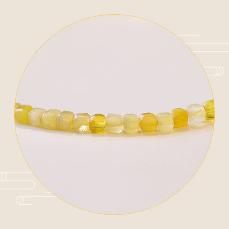 Buddha Stones 2mm Natural Opal Ultra-thin Beads Motivation Bracelet - image 8