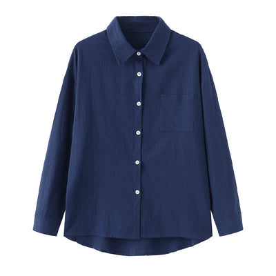 Buddha Stones 2Pcs Long Sleeve Shirt Top With Pockets Drawstring Pants Meditation Cotton Clothing Women's Set - image 32