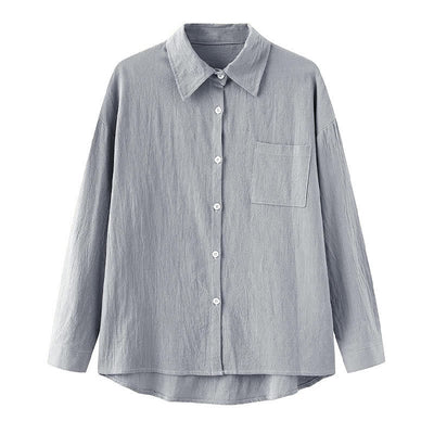 Buddha Stones 2Pcs Long Sleeve Shirt Top With Pockets Drawstring Pants Meditation Cotton Clothing Women's Set - image 50