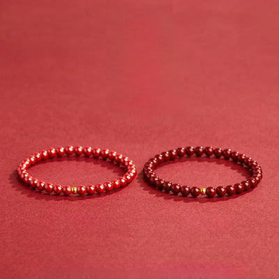 Buddha Stones "Wishing Protection and Energy" Cinnabar Bracelet Includes Gift Message Card - image 26