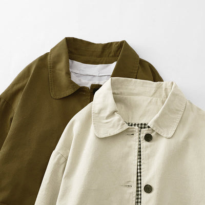 Buddha Stones Commute Patchwork Design Cotton Women's Jacket With Pockets - image 3