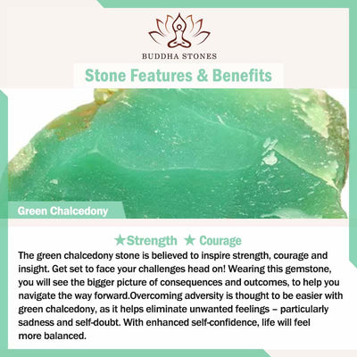 Buddha Stones Natural Red Agate Double Wrap Design Green Chalcedony Calm Bracelet - image 9