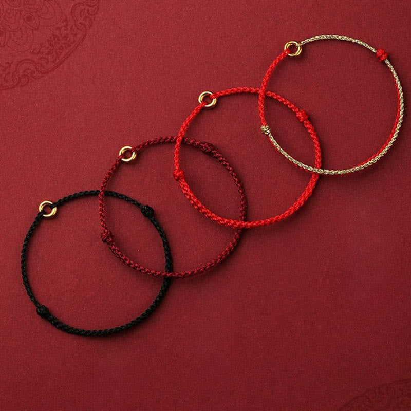 FREE Today: Luck Connection Small Peace Buckle Braided String Adjustable Bracelet Anklet - image 13