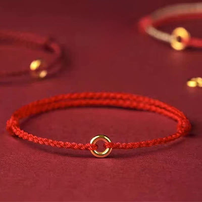 FREE Today: Luck Connection Small Peace Buckle Braided String Adjustable Bracelet Anklet - image 6