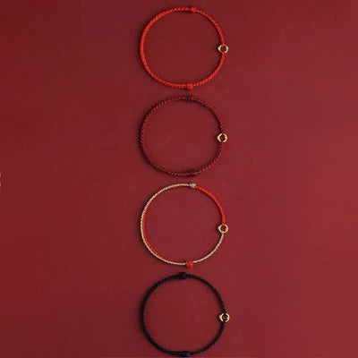 FREE Today: Luck Connection Small Peace Buckle Braided String Adjustable Bracelet Anklet - image 14