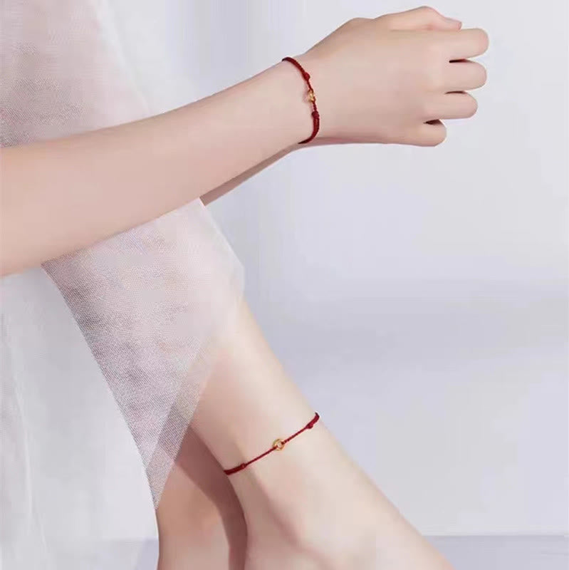 FREE Today: Luck Connection Small Peace Buckle Braided String Adjustable Bracelet Anklet - image 16