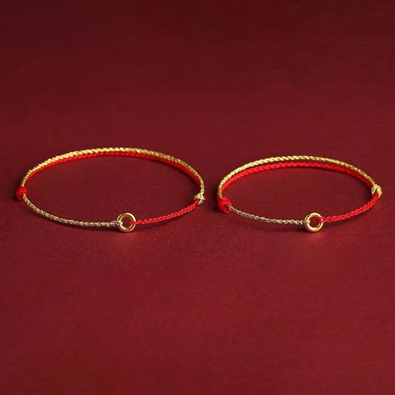 FREE Today: Luck Connection Small Peace Buckle Braided String Adjustable Bracelet Anklet - image 11