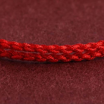 Buddha Stones Five Copper Coins Design Braided String Protection Bracelet Anklet - image 7